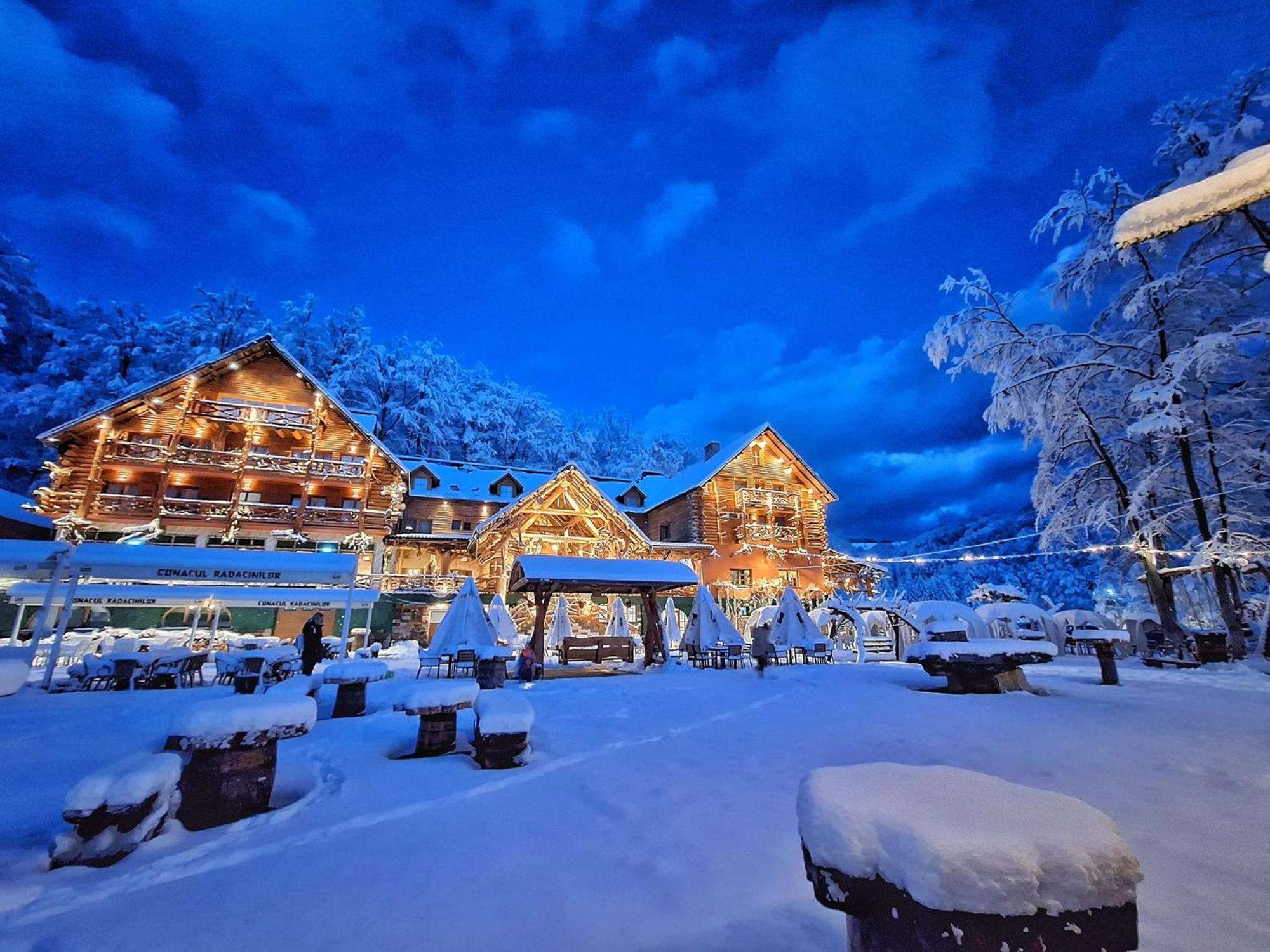 Conacul Radacinilor Hotel Petrosani Bagian luar foto